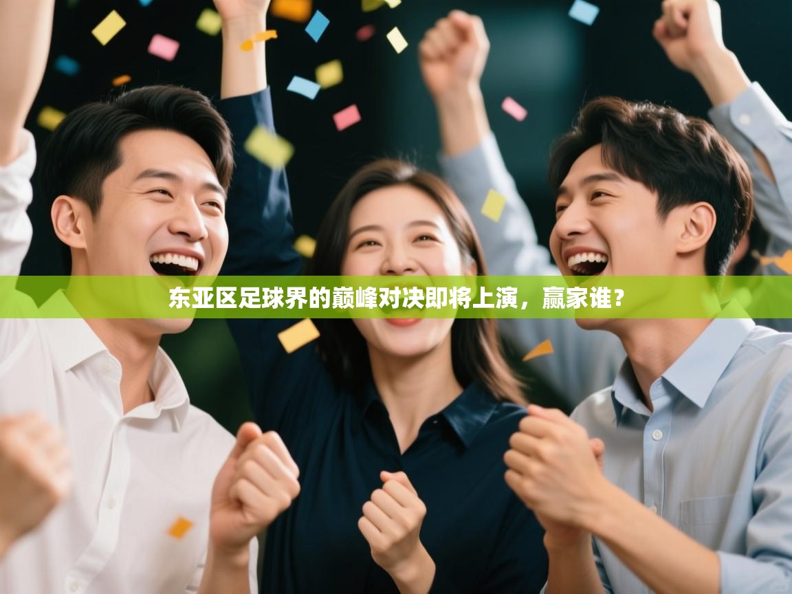 东亚区足球界的巅峰对决即将上演，赢家谁？  第1张